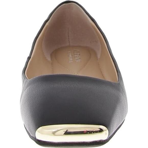 Alfani Women's Step N Flex Women S Neptoon Square, Black Smooth Size 5M - Picture 3 of 4